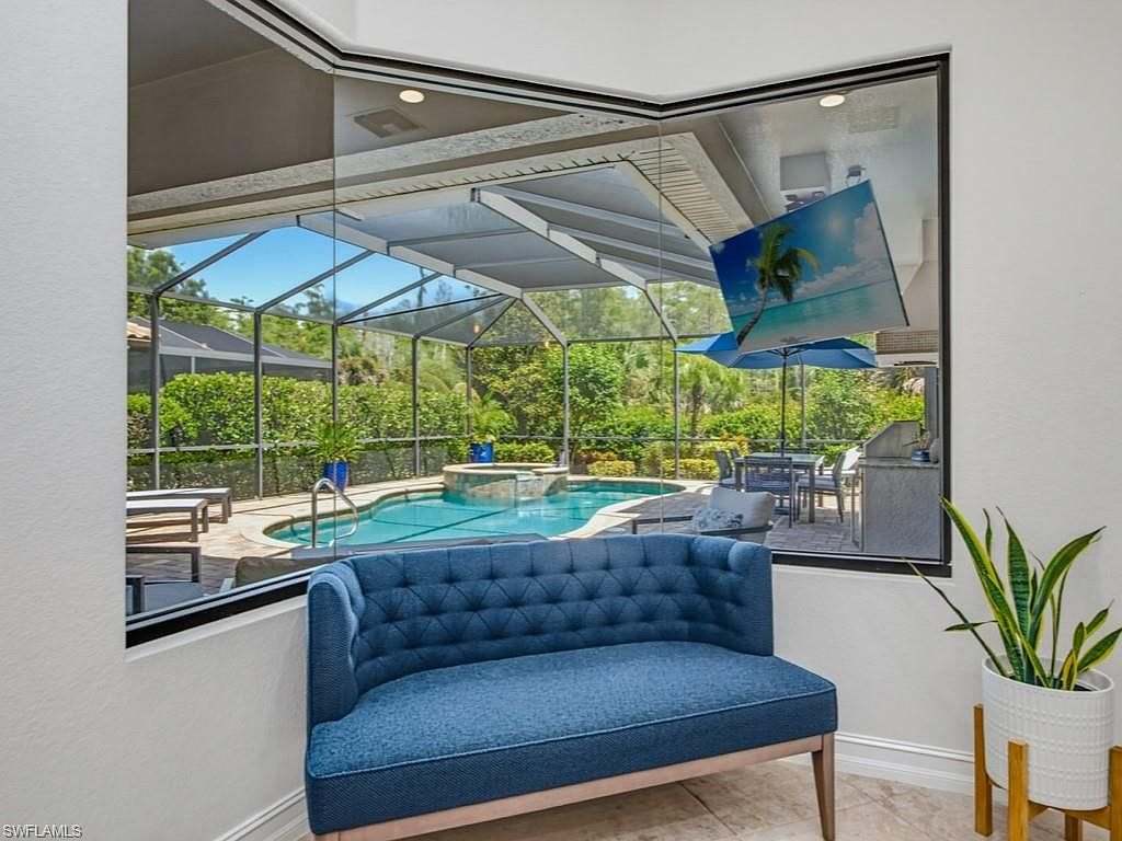 Pool view, 9546 Firenze Cir